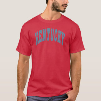 T-shirt Design de lettres de Varsity du Kentucky