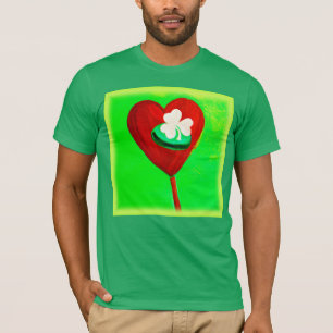 T-shirt Design De Peinture Irlandais Cute. Commandez dès m