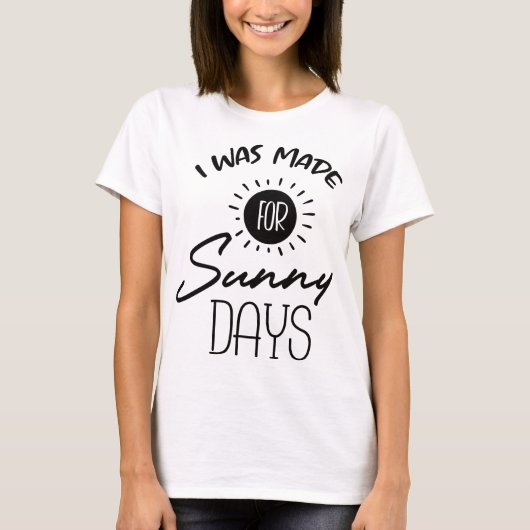 T-shirt Design de plage d'été (Devant)