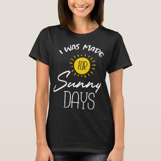 T-shirt Design de plage d'été (Devant)