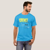 T-shirt Design de publicité chimique en RDA (Devant entier)