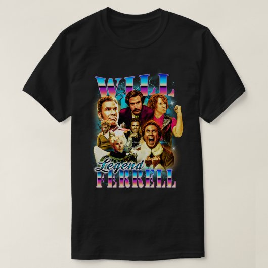 T-shirt Design de style bootleg des années Ferrell90 (Design devant)