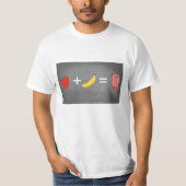T-shirt Design de style de vie sain (Devant)