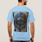 T-shirt Design de tatouage de dragon de fer - Symbole de f (Dos)