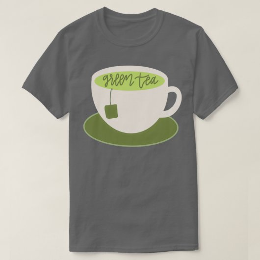 T-shirt Design de thé vert 1 (Design devant)