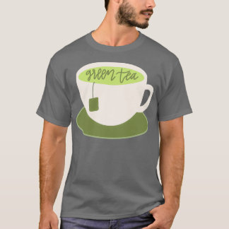 T-shirt Design de thé vert 1