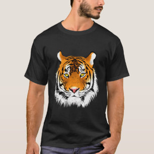 T-shirt Design de tigre en état de détresse