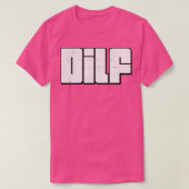 T-shirt Design de typographie de style DILF Retro (Design devant)