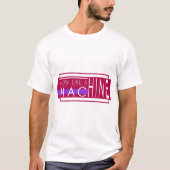 T-shirt Design de typographie de texte blanc moderne (Devant)
