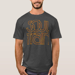 T-shirt Design de typographie du train Soul