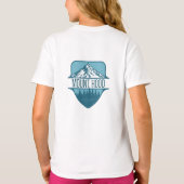 T-shirt Design des crêtes du mont Hood Oregon (Dos)