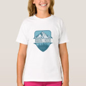 T-shirt Design des crêtes du mont Hood Oregon (Devant)