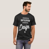 T-shirt Design d'intérieur Titre du travail Cadeau (Devant entier)
