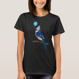 T-shirt Design d'oiseau Jay bleu Oiseau Animal drôle Anniv