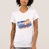 T-shirt Design dominateur Design désorienté (Devant)