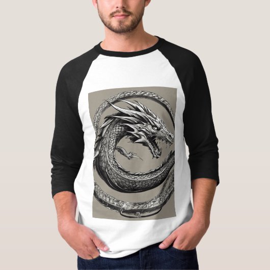 T-Shirt Design Dragon Majestic - Libérez votre Inn (Devant)