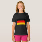 T-shirt Design du drapeau allemand (Devant entier)