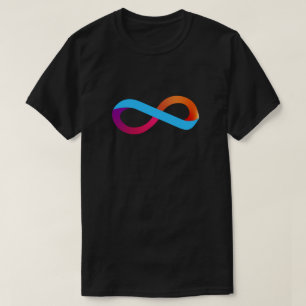 t-shirt design du logo infinity
