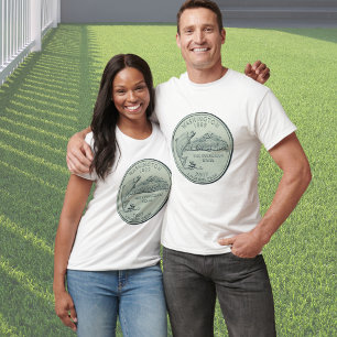 T-shirt Design du quartier d'état de Washington