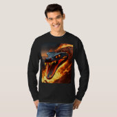 T-shirt design élégant et unique Cobra (Devant entier)