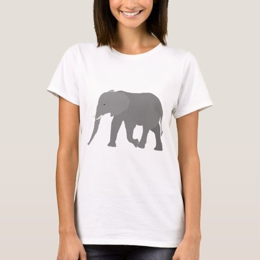 T-shirt Design éléphant (Devant)