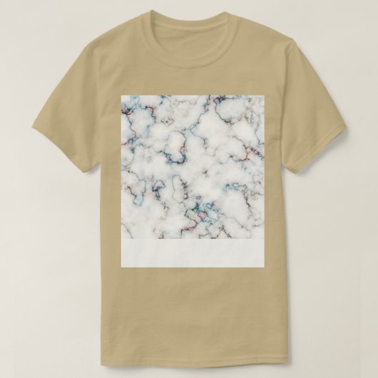 T-shirt Design en marbre (Design devant)