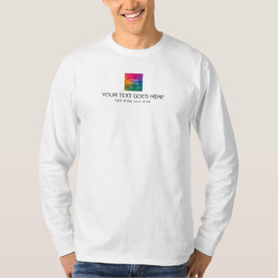 T-shirt Design et couleurs personnalisables Mens Moderne É