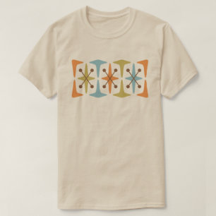 T-Shirt Design Étoile Cosmique Moderne du Milieu d