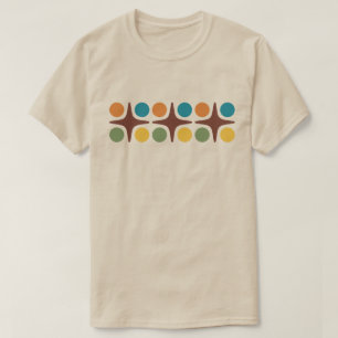 T-Shirt Design Étoile Éclatée Moderne du Milieu du