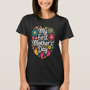 T-shirt Design floral coloré pour des occasions spéciales