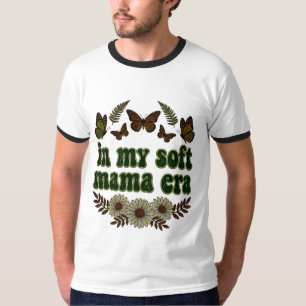 T-shirt Design Floral Papillon À Mon Ère De Maman Douce Ré