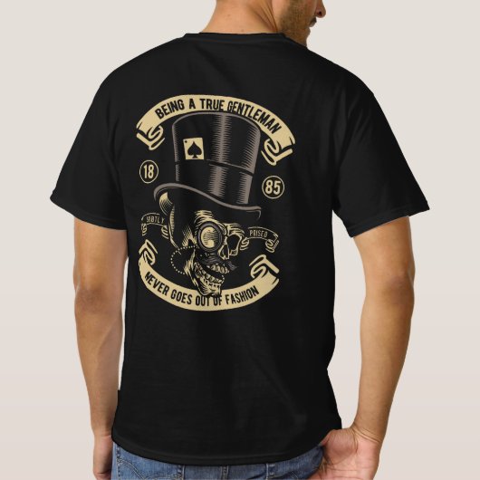 T-shirt design graphique (Dos)