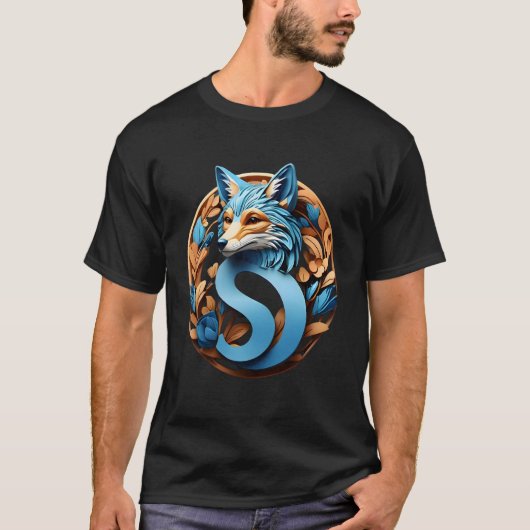 T-shirt Design graphique animal (Devant)
