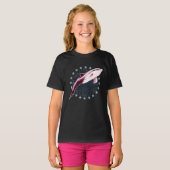 T-shirt Design graphique Dolphin Slick (Devant entier)