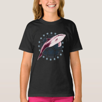 T-shirt Design graphique Dolphin Slick