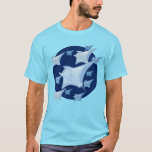 T-shirt Design graphique Manta Ray Lover