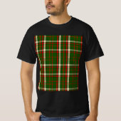 T-Shirt design grenn and red pattern (Devant)