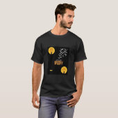 T-shirt Design Halloween éffrayant (Devant entier)