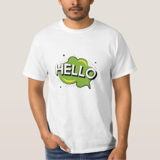 T-shirt Design Hello