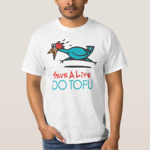 T-shirt Design humoristique de tofu