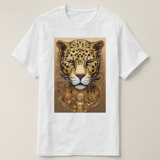 T-shirt Design Jaguar. (Design devant)