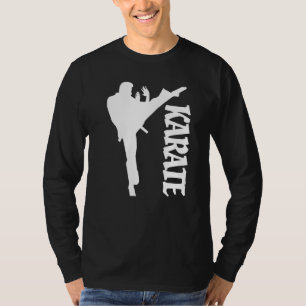 T-shirt Design Karate Taekwondo Practicer Karate