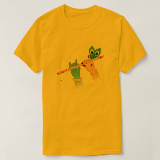 T-shirt design Krishna (Design devant)