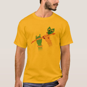 T-shirt design Krishna