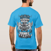 T-shirt design légende (Dos)