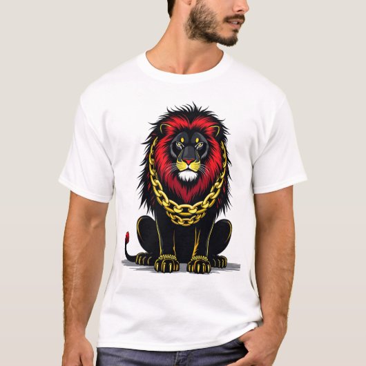 T-shirt Design Lion (Devant)