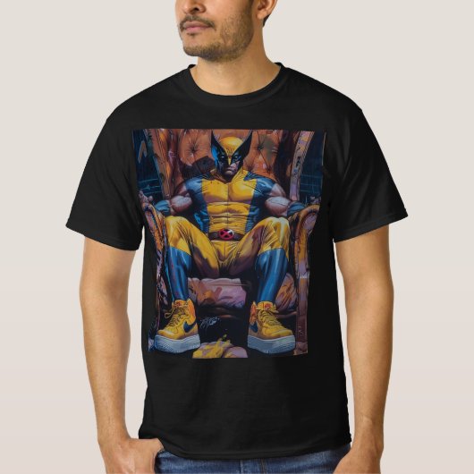 t-shirt design marvel (Devant)