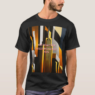 T-SHIRT DESIGN MÉTRO ART MODERNE DE CAPE DE VILLE