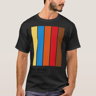 T-shirt Design minimaliste original New Jersey