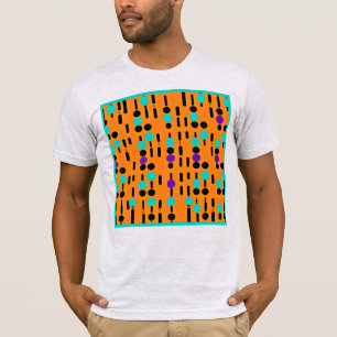 T-shirt Design Motif Abstrait élégant